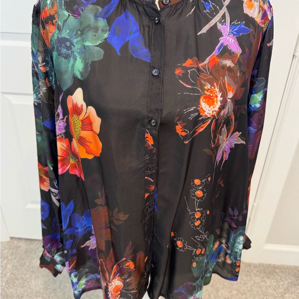 Johnny Was Jolene Ruffle Blouse